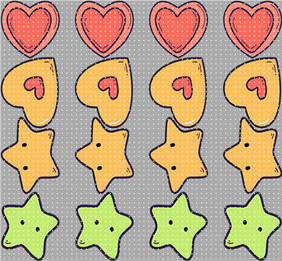Bookmark sticker-S 1868